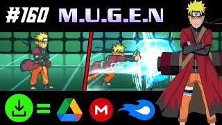 NARUTO SAGE MODE (Dub Voice) JUS CHAR SHOWCASE + DOWNLOAD | Mugen Showcase #160