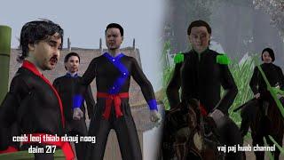 Ceeb leej thiab nkauj noog daim 217, hmong movie 3d