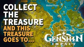 Collect the Treasure Genshin Impact (Lingju Pass)