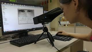 INJES IR2500D Dual Eye IRIS Recognition Scanner How to Register and identification