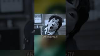 The girl smeared zombie blood onto her classmate’s wound.