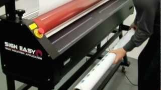 Wide Format Laminator Sign Easy 1600 from Lamination System