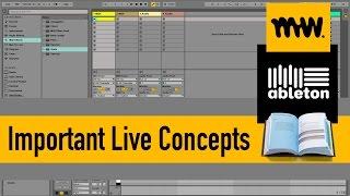 Important Concepts // Ableton Live Manual // #2