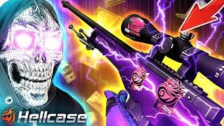 HELLCASE AWP LIGHTNING STRIKE FROM CHEAP CASE !! HELLCASE PROMO CODE 2024 ! HELLCASE 2024