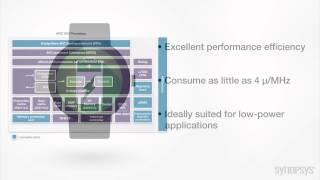 Synopsys ARC EM DSP Processors for Low-Power Embedded Systems | Synopsys