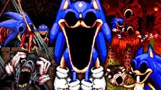 SONIC.EXE ONE MORE TIME REPIXELED - NEW SCARY SPIDER ENDING (SONIC.OMT/ONE LAST ROUND REWORK REMAKE)