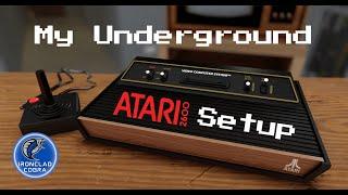 My Underground (Cellar) Retro Game (ATARI2600) Setup