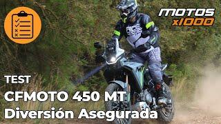 ¿Va tan bién como dicen? CF Moto MT450 , diversión asegurada| Motosx1000