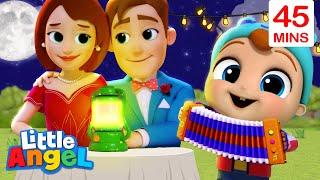 Dinner Date For Mom & Dad + More Little Angel Kids Songs & Nursery Rhymes