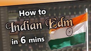 How to make INDIAN-STYLE EDM in 6 minutes | FL Studio 21 Tutorial