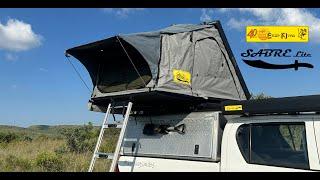 The Eezi-Awn Sabre Lite Hard Shell Rooftop Tent