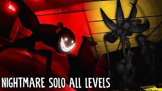 Apeirophobia - Nightmare Mode - Level 0 to 16 - Solo (Full Walkthrough) - Roblox