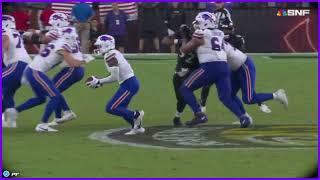 Josh Allen Hits Head On Turf After Trick Play Failure vs Ravens