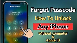 Unlock any iPhone if You Forgot Passcode !