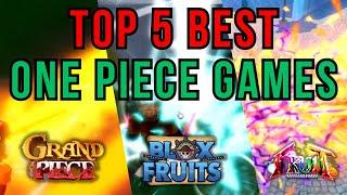 Top 5 Most Popular One Piece Games RANKED From WORST to BEST - Roblox