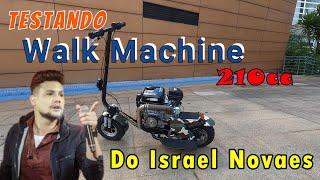 Testando o Walk Machine 210cc do Israel Novaes, esse ficou incrível