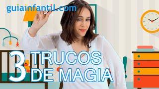 3 trucos de magia para niños sorprendentes y sencillos