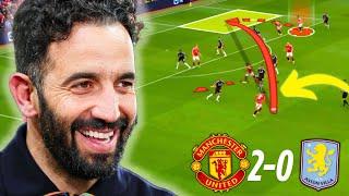 How Amorims NEW Tactic DOMINATED Aston Villa!