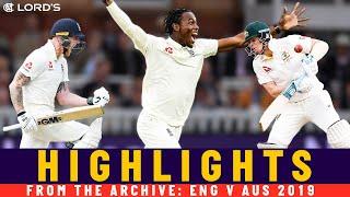 Smith v Archer, Stokes Ton & Labuschagne's Ashes Debut! | Classic Match | Eng v Aus 2019 | Lord's