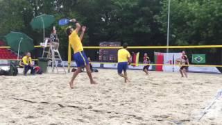 Beach Tennis - die Team-WM in Moskau: Doppel Benjamin & Manuel