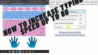 Best Website To Increase Your typing 10 To 80 In just 2 Month || how to increase your typing speed