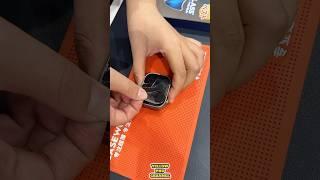 Easy To Install In Just A Few Steps - Apple Watch Ultra 2 Screen Protector Applying #shorts