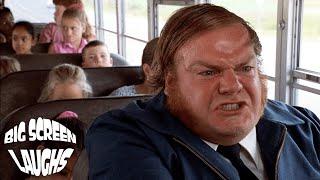 Chris Farley Angry Bus Driver Scene | Billy Madison (1995) | Big Screen Laughs