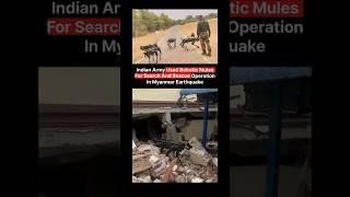 Robot Dogs Used By Indian Army  | #facts #information #shorts