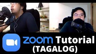 Zoom Tutorial For Beginners (Online Class and Meetings) - Tagalog