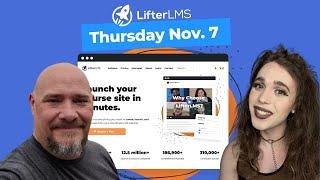 Ask Us Antything - Live with LifterLMS Nov 7