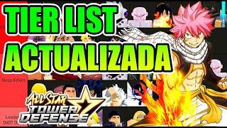 LAS MEJORES UNIDADES en ALL STAR TOWER DEFENSE TIERLIST ACTUALIZADA (MAYO 2024) #roblox