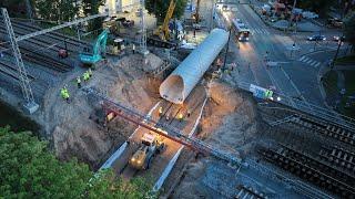 Construction of Paldiski railway underpass