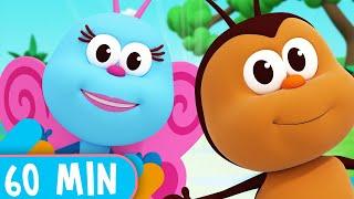 60 Minutes! The Best Little Bugs Songs!  - Kids Songs & Nursery Rhymes