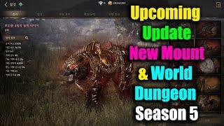 Night Crows Upcoming Update New Mount & World Dungeon Season 5