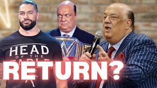 Paul Heyman REVEALS If He Will EVER Return to WWE?!