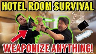 Hotel Room Self-Defense: Weaponizing Everyday Objects with Doug Marcaida & Tomas Alas