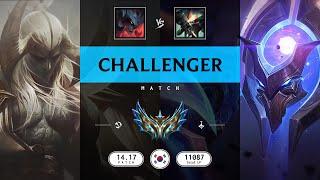 Challenger Match: Over 10.000 LP - KR server Patch 14.17