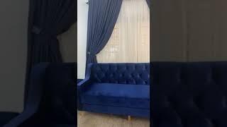 Blue  sofa and chair designs, modern and perfect for decoration