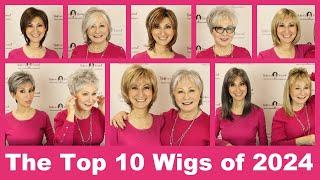 The Top 10 Wigs of 2024 -  Shown in Top Wig Colors (Official Godiva's Secret Wigs Video)