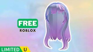 FREE LIMITED UGC | How to get Blue & Pink Wavy Hair in Raise a Rainbocorn on Roblox