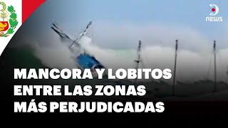 Fuerte oleaje azota varias zonas de Perú - DNews