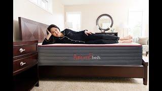 Amore Beds 2-Sided Luxury Latex Flippable Hybrid Mattress