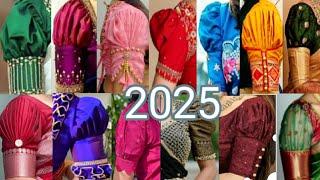 Puff Sleeve Designs 2025 /Blouse Sleeve Designs ldeas / Baju Ki Design / Blouse Design