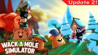 ЭТО ПРОСТО БОМБА! ВЕСЕЛЫЙ СИМУЛЯТОР БЕЙ КРОТА В РОБЛОКСЕ. ROBLOX WACK A MOLE SIMULATOR.