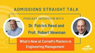 What’s New at Cornell’s Masters in Engineering Management