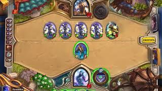 #49 How to win on HearthStone's Ladder: 6th rank, 3 stars, Priest vs Druid, Gromila-EU, speed x2.