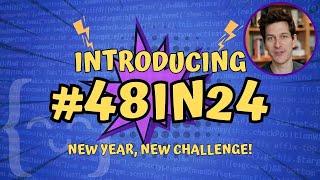 Introducing #48in24 - Exercism's new programming challenge for 2024!