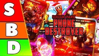 SOUTH PARK PHONE DESTROYER TIER LIST 2020! ALL THEMES!