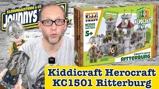 Klemmbaustein-Burgbau - Herocraft KC1501 Ritterburg von Kiddicraft