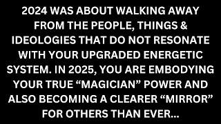 You are both the "magician" and the "mirror" in 2025. [Collective Tarot Reading]